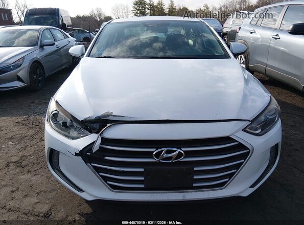 5NPD84LF4HH143453 2017 HYUNDAI ELANTRA White Vista frontal