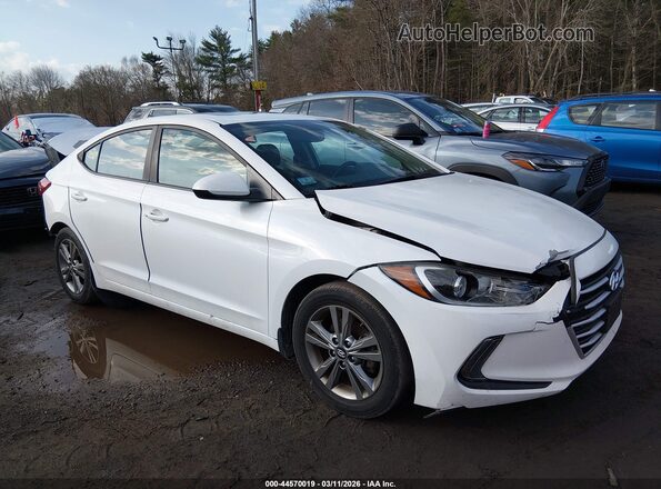 5NPD84LF4HH143453 2017 HYUNDAI ELANTRA White Delantero derecho