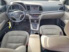 2018 Hyundai Elantra Sel Синий vin: 5NPD84LF4JH264506