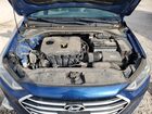2018 Hyundai Elantra Sel Синий vin: 5NPD84LF4JH264506