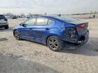 2018 Hyundai Elantra Sel Синий vin: 5NPD84LF4JH264506