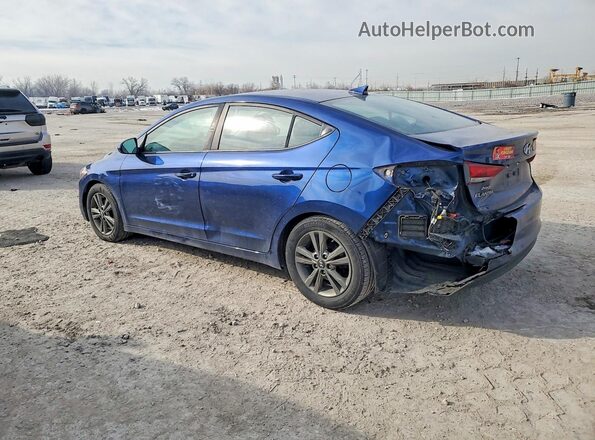 5NPD84LF4JH264506 2018 HYUNDAI ELANTRA Синий Задняя левая четверть