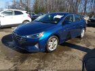 2019 Hyundai Elantra Sel Blue vin: 5NPD84LF4KH427625 2019 Hyundai Elantra Sel Blue vin: 5NPD84LF4KH427625