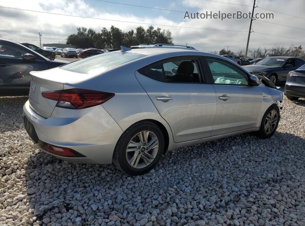 5NPD84LF4KH495701 2019 HYUNDAI ELANTRA Silver Задня права чверть