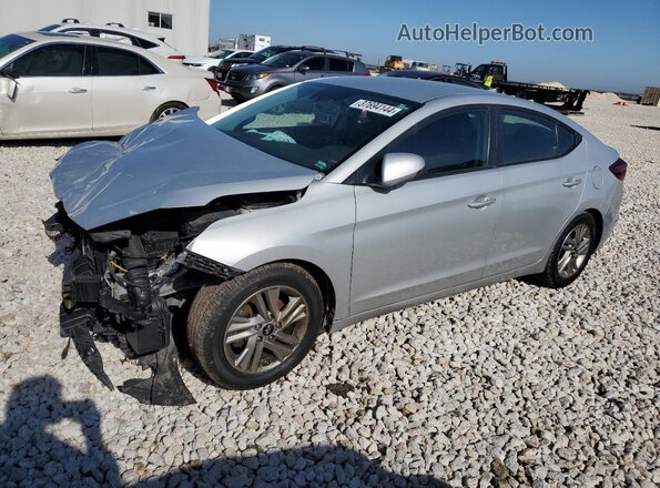 5NPD84LF4KH495701 2019 HYUNDAI ELANTRA Silver Передня ліва чверть
