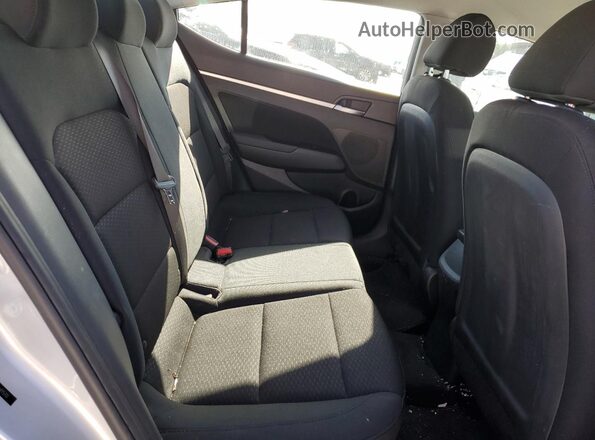 5NPD84LF4KH495701 2019 HYUNDAI ELANTRA Silver Вид задніх сидінь