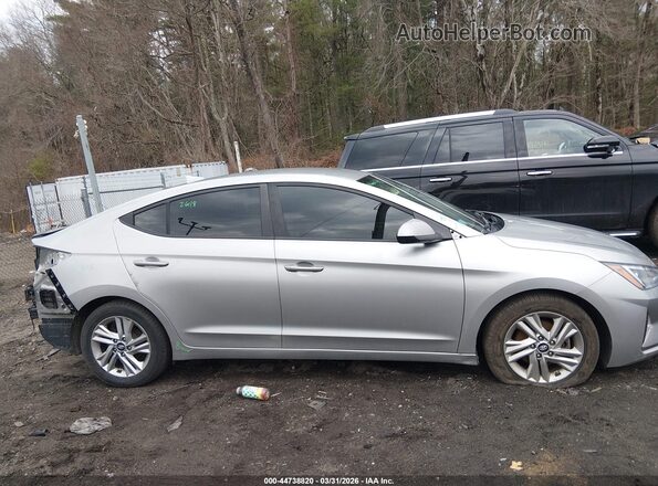 5NPD84LF4LH632198 2020 HYUNDAI ELANTRA Серый Вид задней части салона