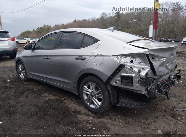 5NPD84LF4LH632198 2020 HYUNDAI ELANTRA Серый Задняя левая четверть