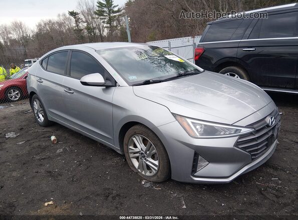 5NPD84LF4LH632198 2020 HYUNDAI ELANTRA Серый Передняя правая четверть