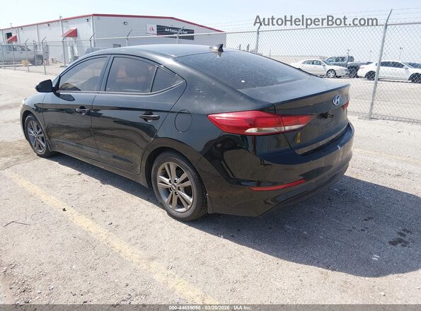 5NPD84LF5HH082131 2017 HYUNDAI ELANTRA Black Trasero izquierdo