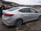2018 Hyundai Elantra Sel Silver vin: 5NPD84LF5JH245320