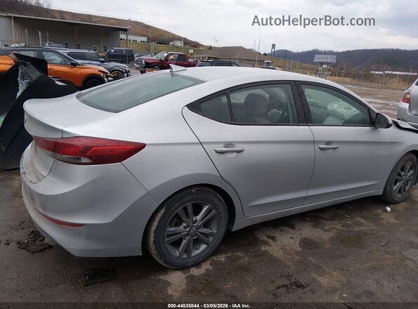 5NPD84LF5JH245320 2018 HYUNDAI ELANTRA Silver Tył prawy