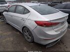 2018 Hyundai Elantra Sel Silver vin: 5NPD84LF5JH245320