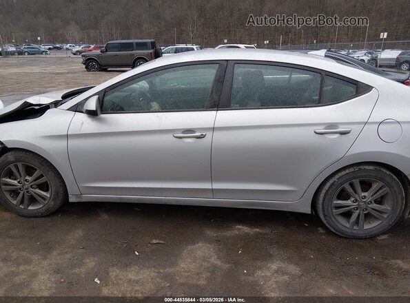 5NPD84LF5JH245320 2018 HYUNDAI ELANTRA Silver Widok wnętrza 360 stopni
