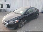 2018 Hyundai Elantra Sel Black vin: 5NPD84LF5JH281198