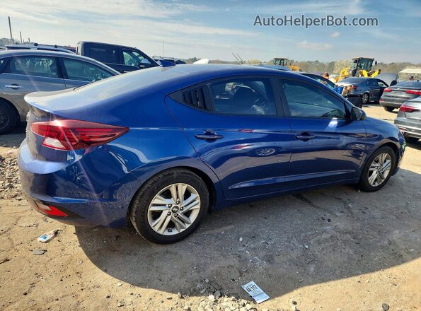 5NPD84LF5KH404970 2019 HYUNDAI ELANTRA Blue Հետևի աջ