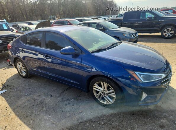 5NPD84LF5KH404970 2019 HYUNDAI ELANTRA Blue Առջևի աջ