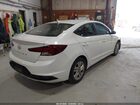 2019 Hyundai Elantra Sel White vin: 5NPD84LF5KH454221