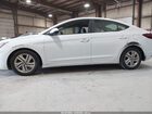 2019 Hyundai Elantra Sel White vin: 5NPD84LF5KH454221