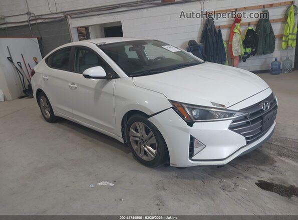 5NPD84LF5KH454221 2019 HYUNDAI ELANTRA White Առջևի աջ