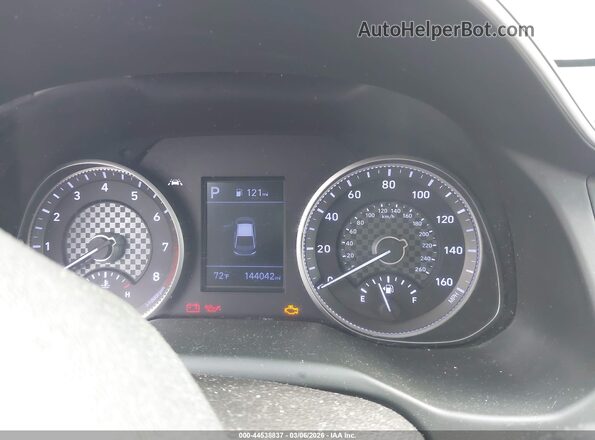 5NPD84LF5KH480589 2019 HYUNDAI ELANTRA Gray Widok tylnych siedzeń