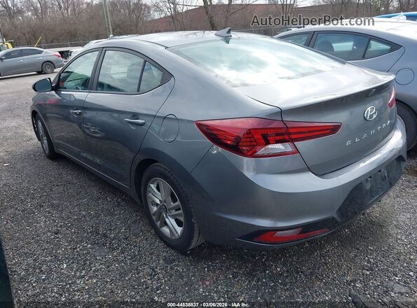 5NPD84LF5KH480589 2019 HYUNDAI ELANTRA Gray Tył lewy
