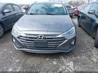 2019 Hyundai Elantra Sel Gray vin: 5NPD84LF5KH480589 2019 Hyundai Elantra Sel Gray vin: 5NPD84LF5KH480589