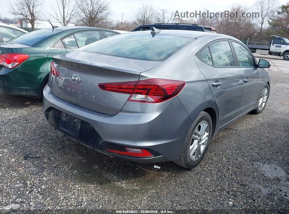 5NPD84LF5KH480589 2019 HYUNDAI ELANTRA Gray Tył prawy