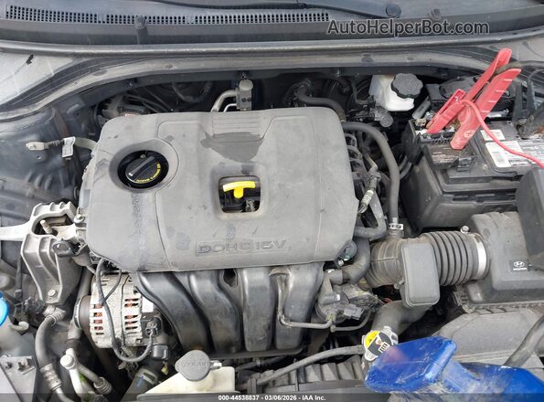 5NPD84LF5KH480589 2019 HYUNDAI ELANTRA Gray Widok z tyłu