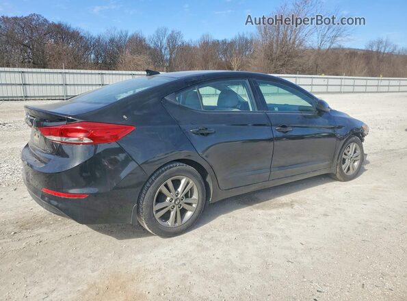 5NPD84LF6HH156799 2017 HYUNDAI ELANTRA Black Задня права чверть