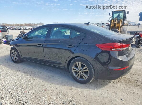 5NPD84LF6HH156799 2017 HYUNDAI ELANTRA Black Задня ліва чверть