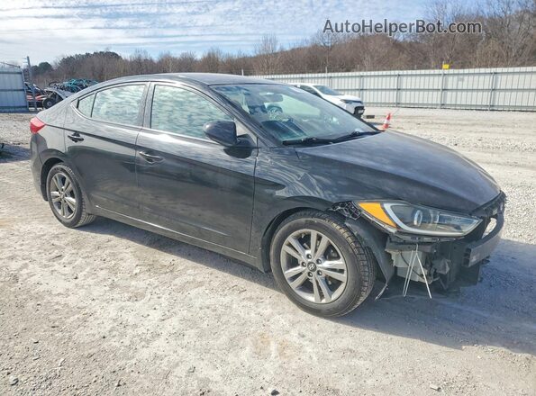 5NPD84LF6HH156799 2017 HYUNDAI ELANTRA Black Передня права чверть