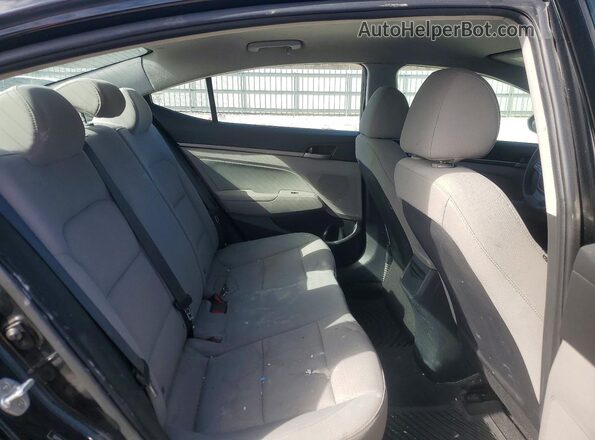 5NPD84LF6HH156799 2017 HYUNDAI ELANTRA Black Вид задніх сидінь