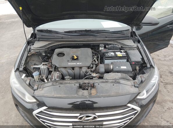 5NPD84LF6JH273871 2018 HYUNDAI ELANTRA Black Widok z tyłu