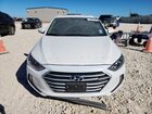 2018 Hyundai Elantra Sel Белый vin: 5NPD84LF6JH287866