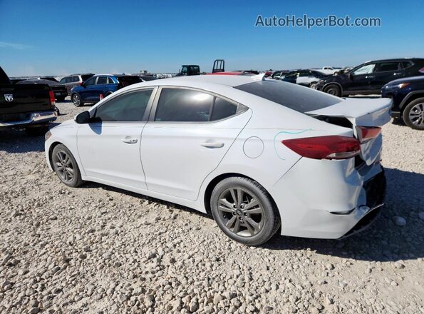 5NPD84LF6JH287866 2018 HYUNDAI ELANTRA Белый Задняя левая четверть