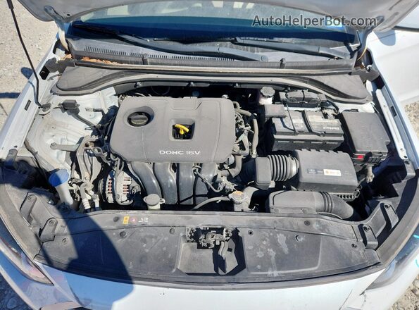 5NPD84LF6JH287866 2018 HYUNDAI ELANTRA Белый Вид задней части салона