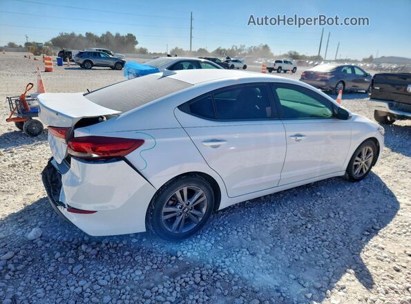 5NPD84LF6JH287866 2018 HYUNDAI ELANTRA Белый Задняя правая четверть