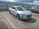 2018 Hyundai Elantra Sel Gray vin: 5NPD84LF6JH306948