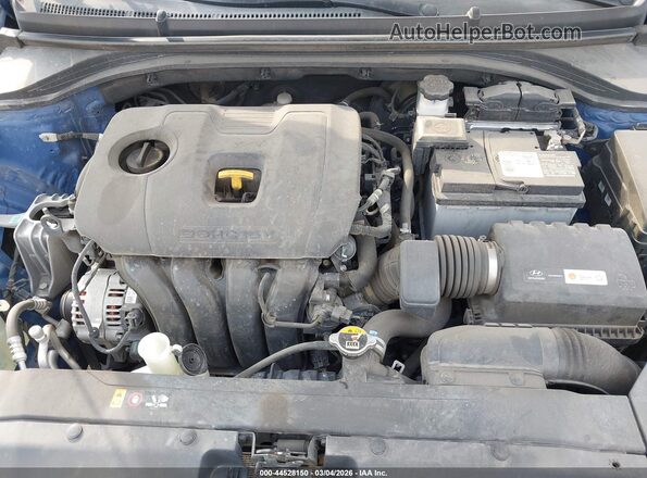 5NPD84LF6KH483971 2019 HYUNDAI ELANTRA Blue Вид ззаду