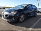 2020 Hyundai Elantra Sel Black vin: 5NPD84LF6LH548674