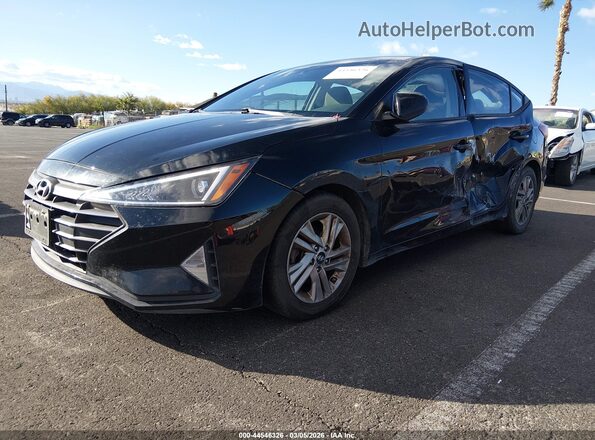 5NPD84LF6LH548674 2020 HYUNDAI ELANTRA Black Front left