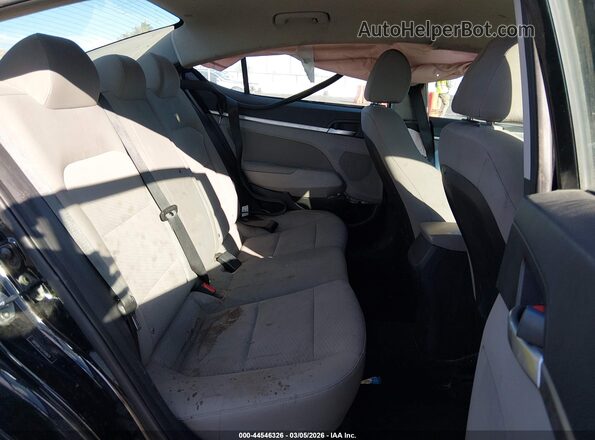 5NPD84LF6LH548674 2020 HYUNDAI ELANTRA Black VIN sticker view