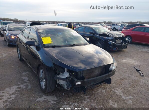5NPD84LF6LH626337 2020 HYUNDAI ELANTRA Black Przód prawy