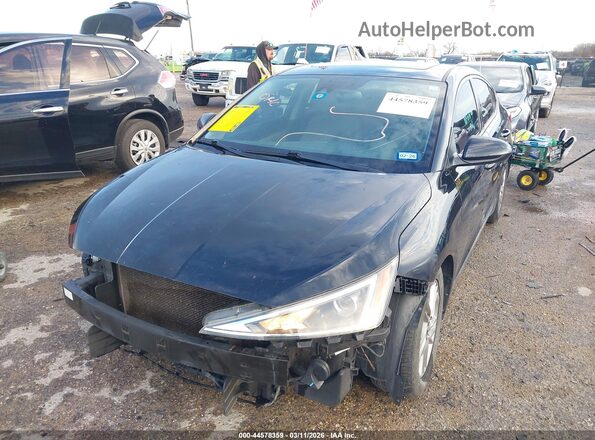 5NPD84LF6LH626337 2020 HYUNDAI ELANTRA Black Przód lewy