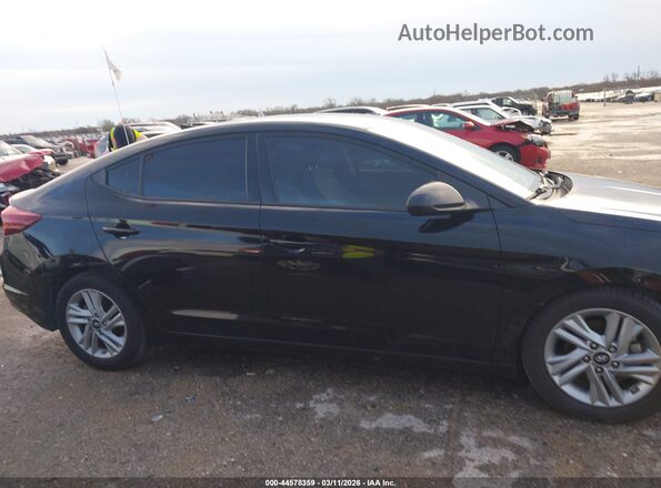 5NPD84LF6LH626337 2020 HYUNDAI ELANTRA Black Widok wnętrza 360 stopni