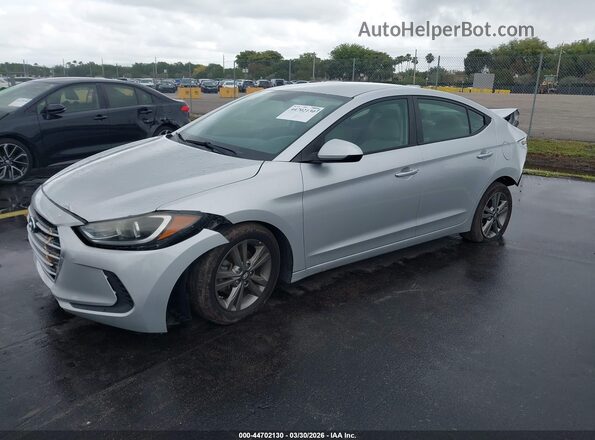 5NPD84LF7HH038292 2017 HYUNDAI ELANTRA Silver Przód lewy