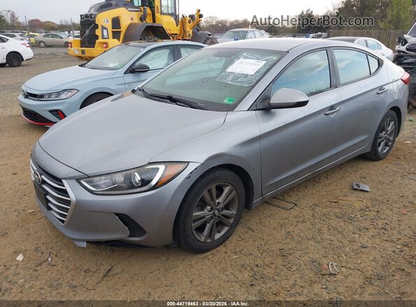 5NPD84LF7HH117249 2017 HYUNDAI ELANTRA Silver Front left
