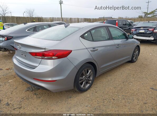 5NPD84LF7HH117249 2017 HYUNDAI ELANTRA Silver Rear right
