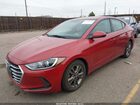 2017 Hyundai Elantra Se Красный vin: 5NPD84LF8HH010162